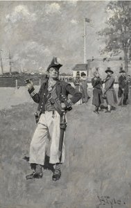 A Privateersman Ashore by Howard Pyle
